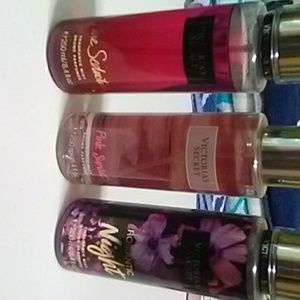 Vs body mist 3 diff scents